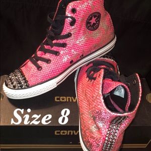 bedazzled converse shoes